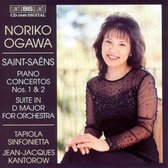 Noriko Ogawa, Tapiola Sinfonietta, Jean-Jacques Kantorow - Saint-Saëns: Piano Concertos Nos. 1 & 2 (CD)