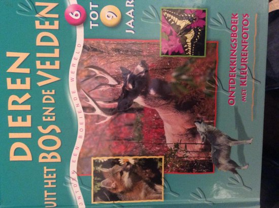 Ontdekkingsboek "Dieren uit het bos en de velden", Yves Verbeek