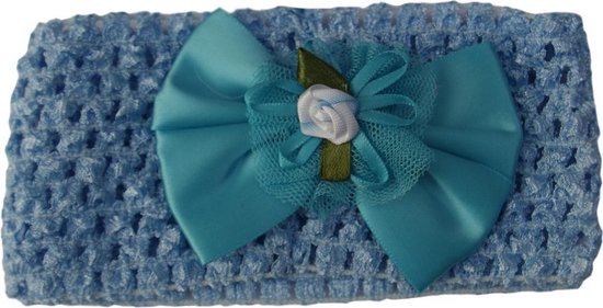 Jessidress Haarband Elegante baby hoofdband - Blauw