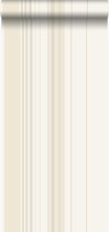 Origin behang strepen gebroken wit - 346224 - 53 x 1005 cm
