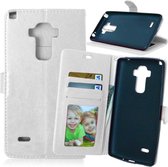 Cyclone portemonnee case wallet hoesje LG G4 Stylus wit