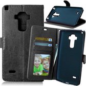Cyclone portemonnee case wallet hoesje LG G4 Stylus zwart