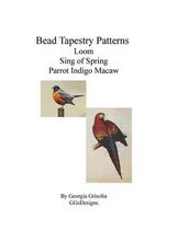 Bead Tapestry Patterns Loom Sing Of Spring Parrot Indigo Macaw
