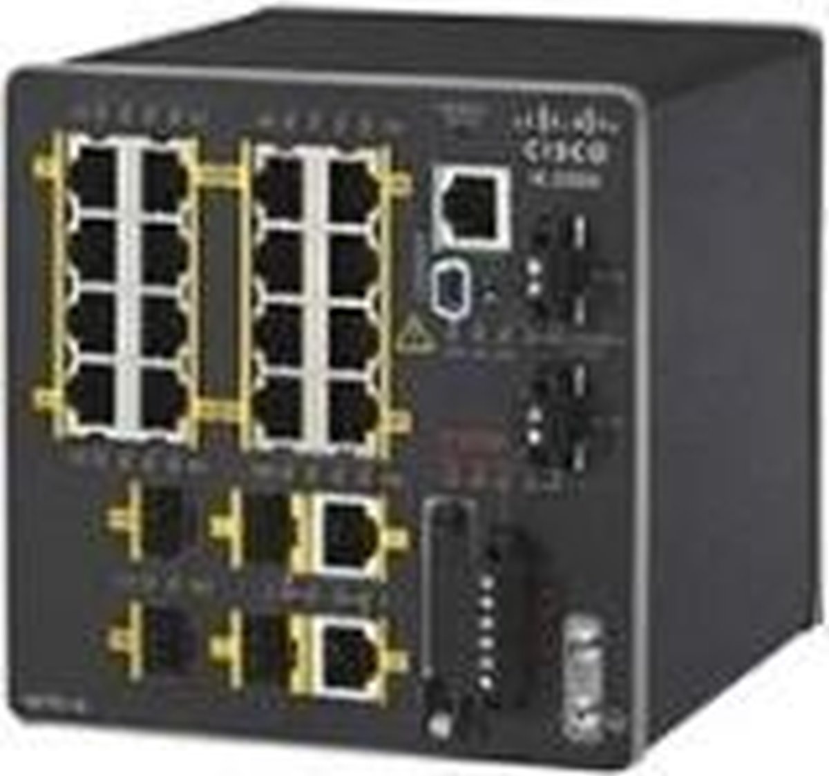 Cisco IE-2000-16TC-G-N netwerk-switch Managed L2 Fast Ethernet (10/100) Zwart