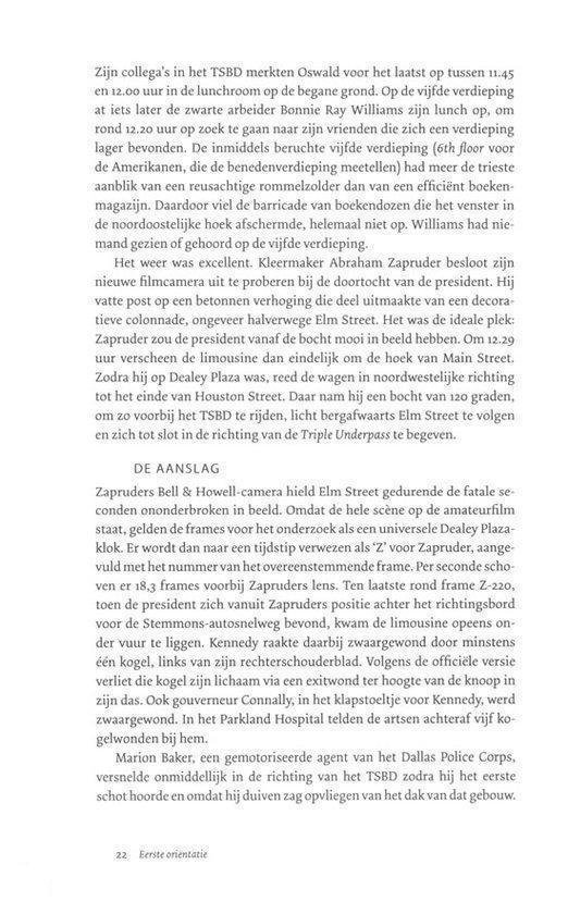 Tekstpagina met een Nederlandse biografie van JFK.