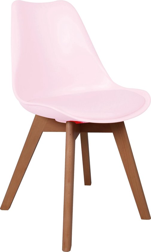 Edele Psychologisch Ik denk dat ik ziek ben Feel Furniture - Viktor designstoel - Vintage Roze | bol.com