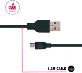 BeHello Tablet Laad en Sync Kabel - Micro USB (1.2m) Zwart
