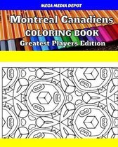 Montreal Canadiens Coloring Book Greatest Players Edition