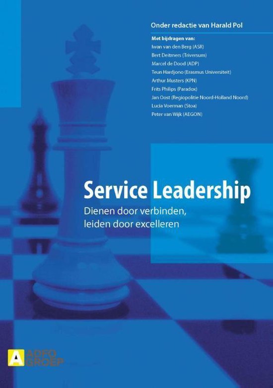 Cover van het boek 'Service Leadership'