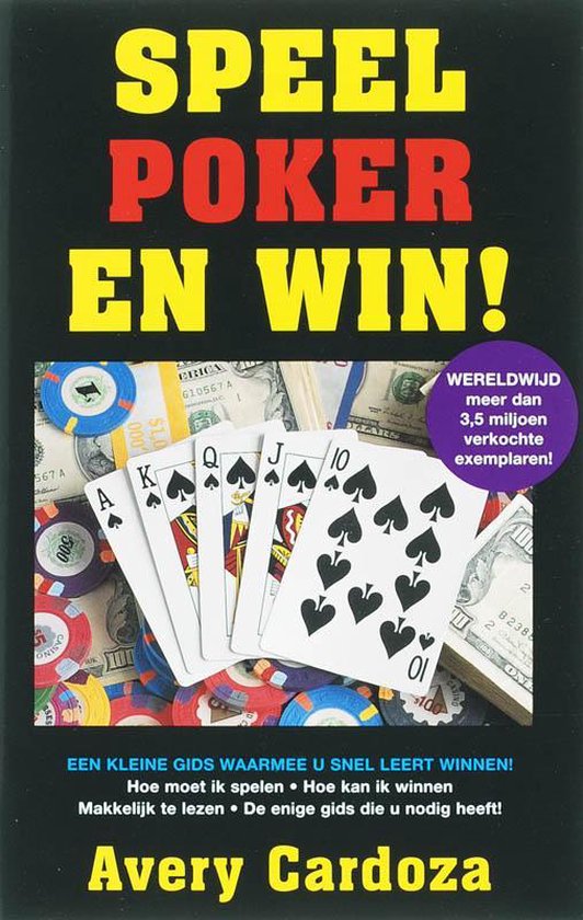 Cover van het boek 'Speel Poker en win !' van A. Cardoza