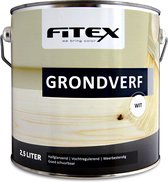 Fitex-Grondverf-Ral 9010 Zuiver Wit 2,5 liter