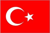 Vlag Turkije 90 x 150 cm