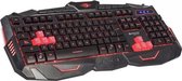 Woxter Stinger FX 80 K toetsenbord USB QWERTY Spaans Zwart, Rood