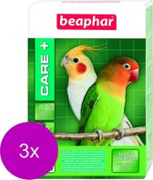 Beaphar Care Plus Gropar Parkietenvoer - Vogelvoer - 3 x 500 g