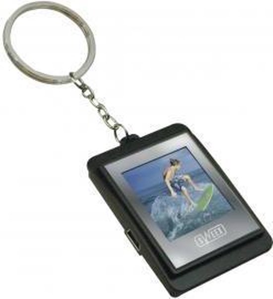 bol.com | Sweex 1,5" Digital Photo Key Chain Black digitale fotokader aan  sleutelhanger