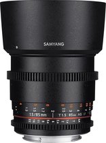 Samyang 85mm T1.5 Vdslr As Umc - Prime lens - geschikt voor Sony