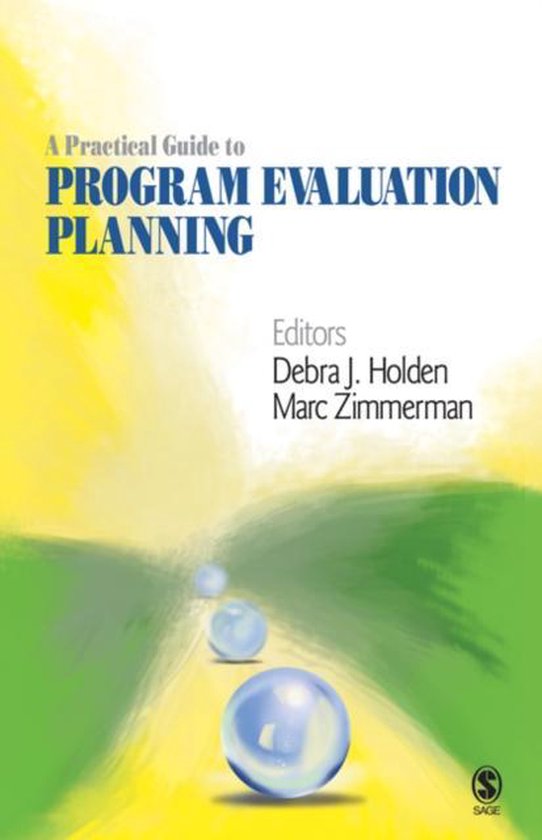 A Practical Guide to Program Evaluation Planning | 9781412967754 ...