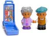 Speelfiguren Fisher Price Little People In Koker opa en oma