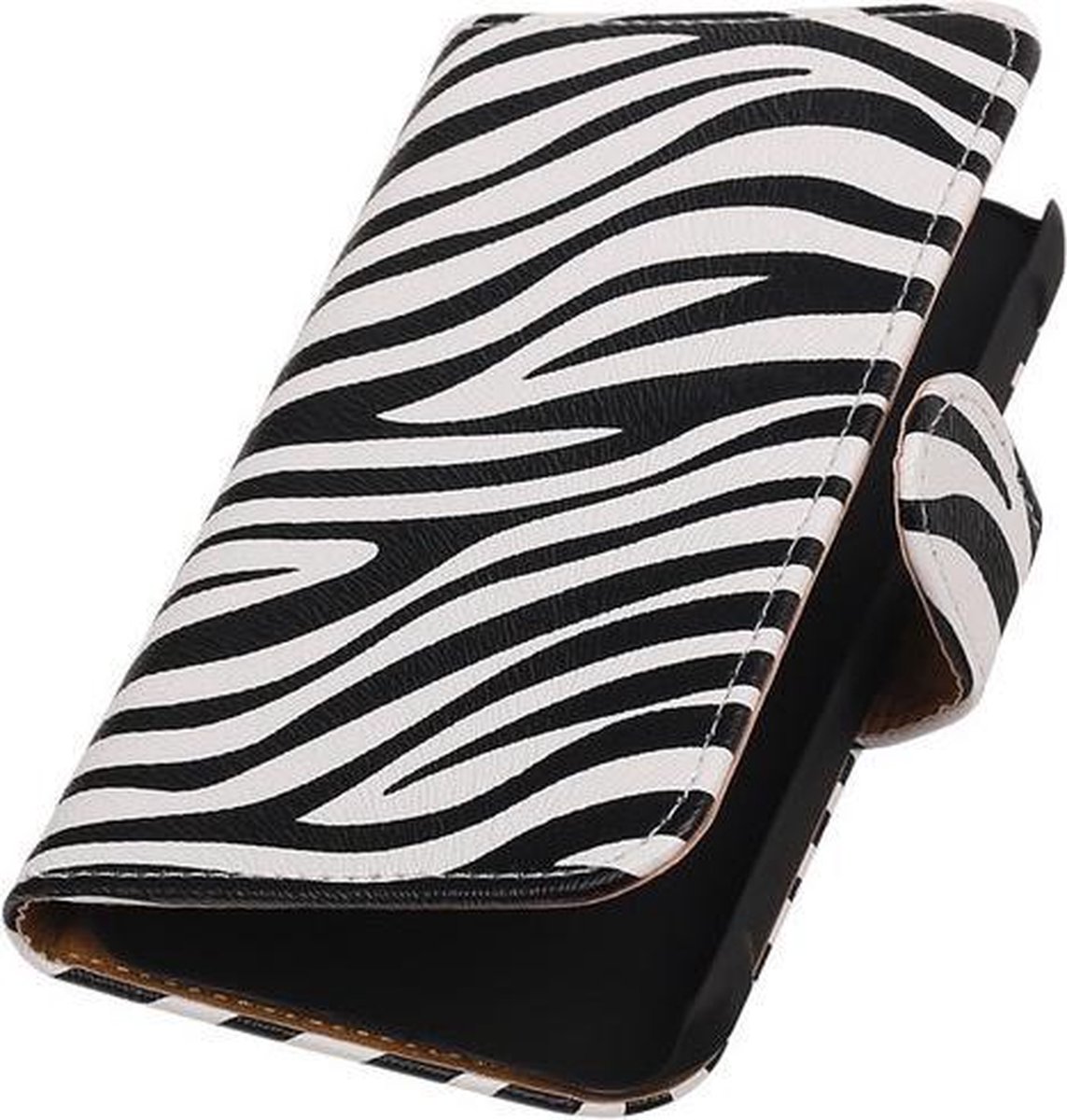 Zebra Booktype Samsung Galaxy Xcover 2 S7710 Wallet Cover Hoesje