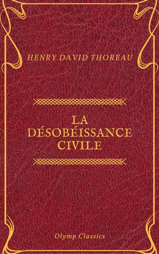 La Désobéissance civile (Olymp Classics) - cover