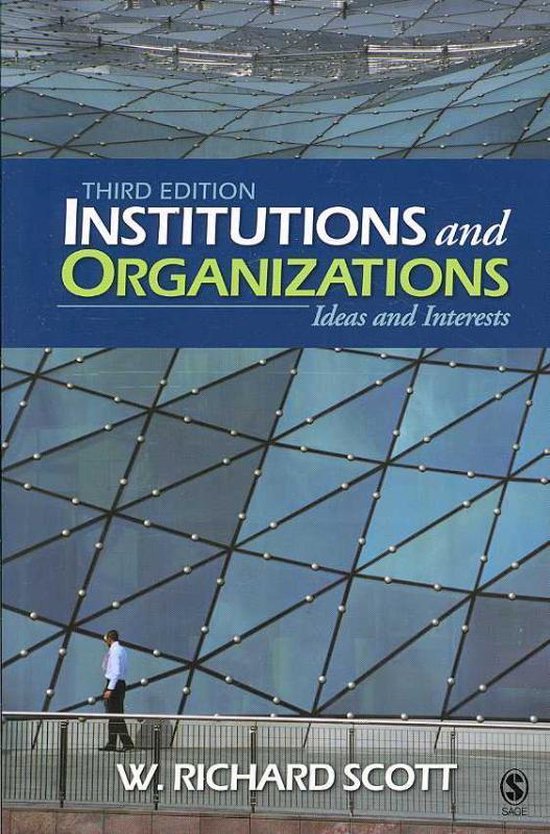 Institutions And Organizations