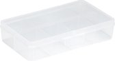 Boîte d'assortiment Sunware Q-Line - 8 compartiments - Plastique - Transparent