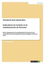 Indicadores de Gestion En La Administracion de Personal