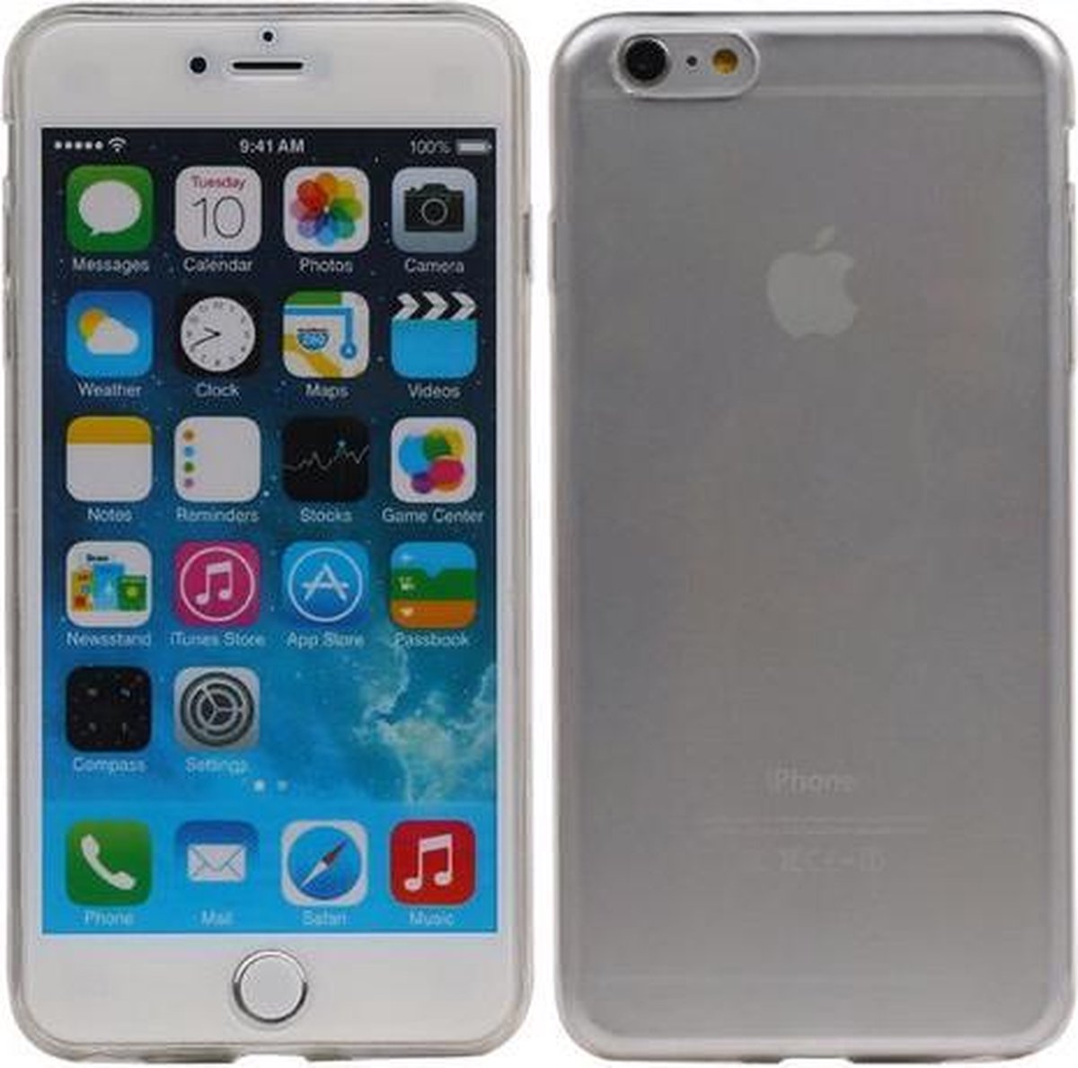 Apple iPhone 6/6s Hoesje Transparant