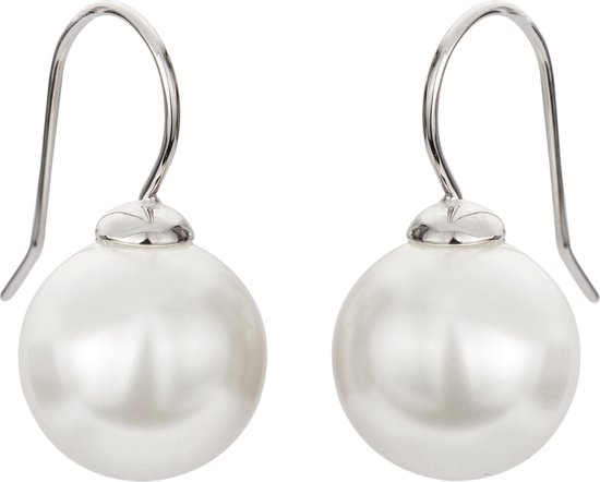 Boucle d'oreille en perles Traveller - avec perle en Crystal Swarovski 12 mm - # 700912