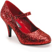 Funtasma Pumps -36 Shoes- GLINDA-50G US 6 Rood