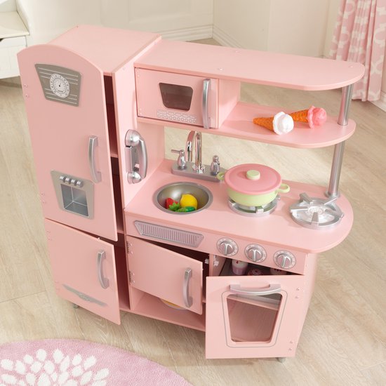 bodem Ironisch Meyella Vintage Kitchen - Pink | bol.com