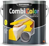 Rust-Oleum CombiColor Multi-Surface Hoogglans Kleur: Licht Grijs RAL 7035, Inhoud: 2,5 Liter