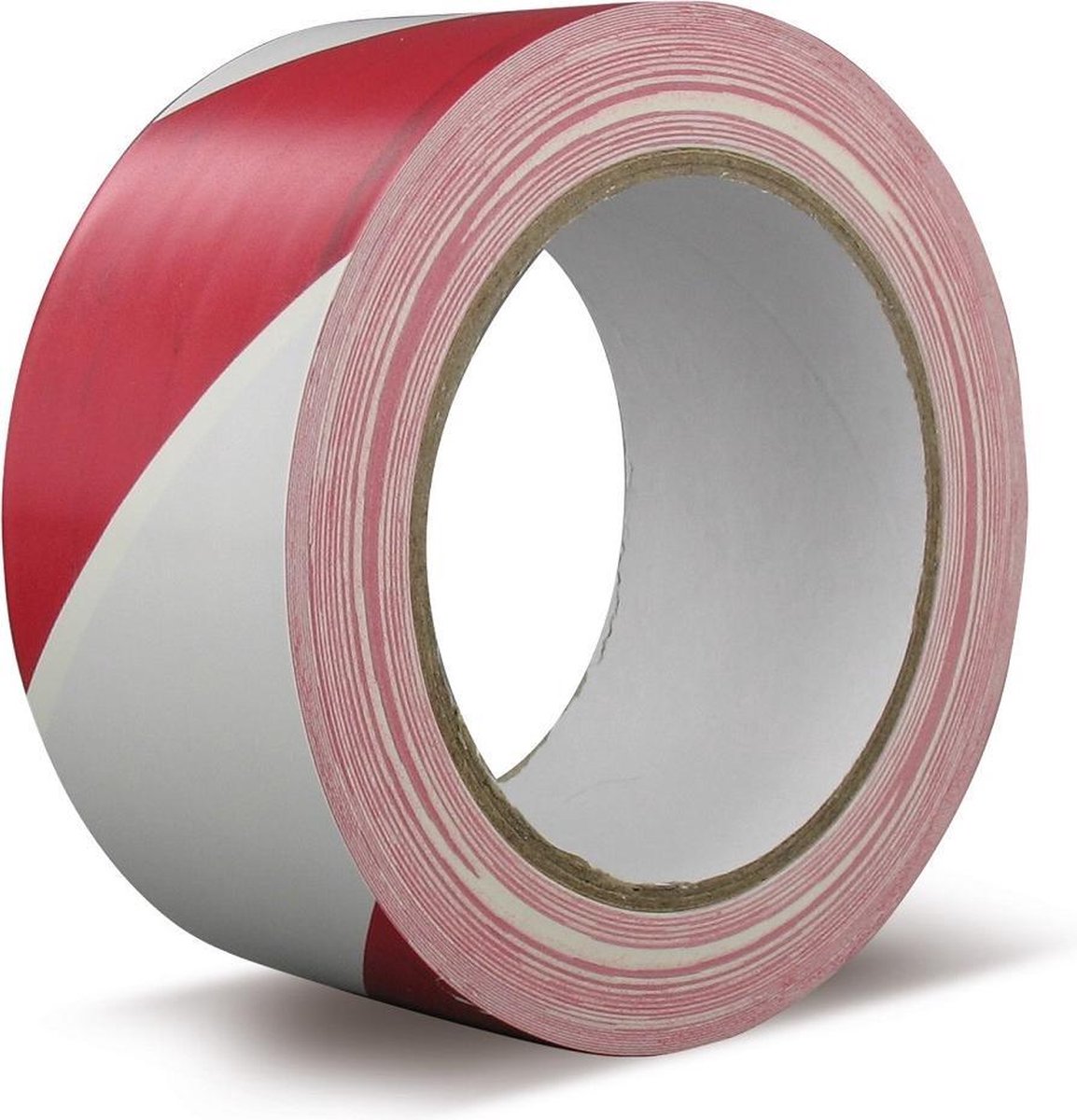 Markeringstape 018 Universal 50Mmx33Mtr Rood-Wit