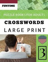 Crossword puzzle books for adults large print