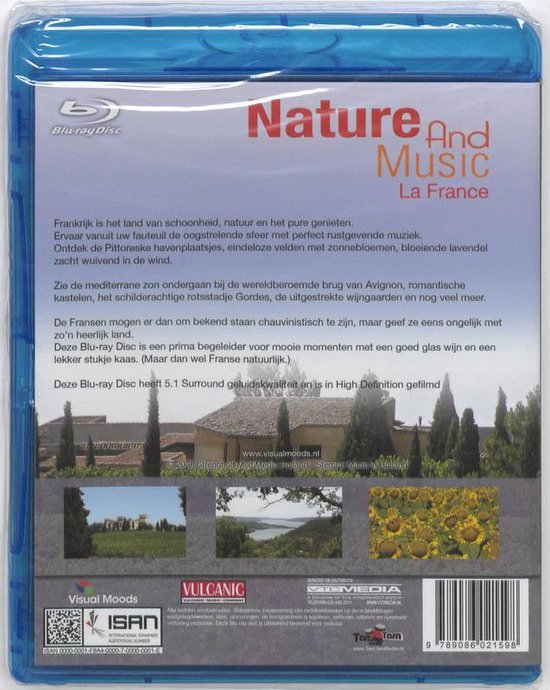 Cover van de film 'Nature & Music - La France'