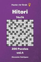 Puzzles for Brain - Hitori 200 Puzzles 14x14 Vol. 4