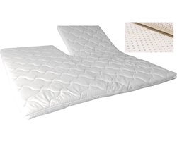 Slaaploods.nl Splittopper - Latex Comfort - 180x220 cm - Dikte 6 cm