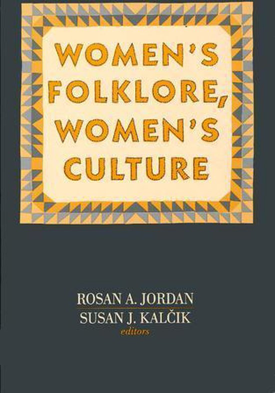Publications of the American Folklore Society - Women's Folk ... - cover
