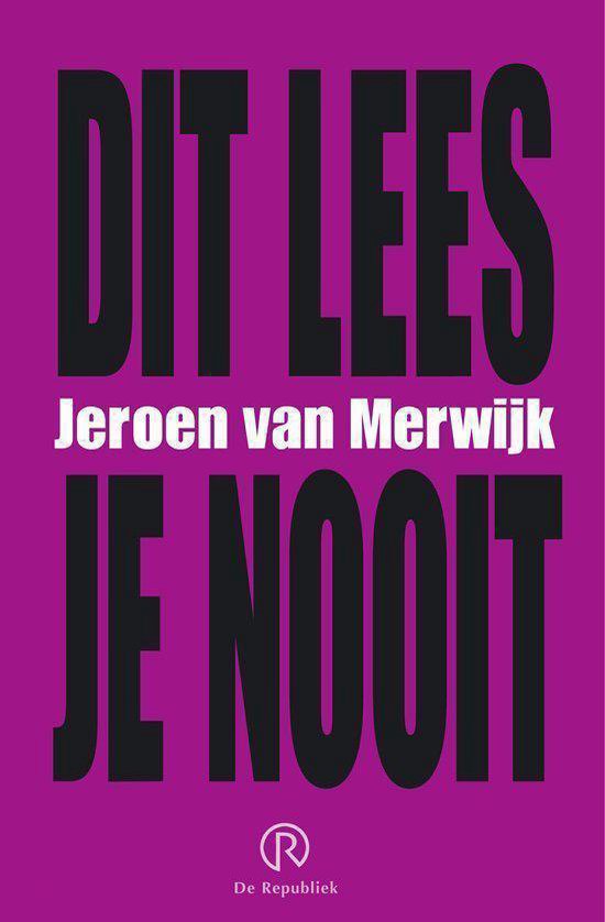 Dit lees je nooit - cover