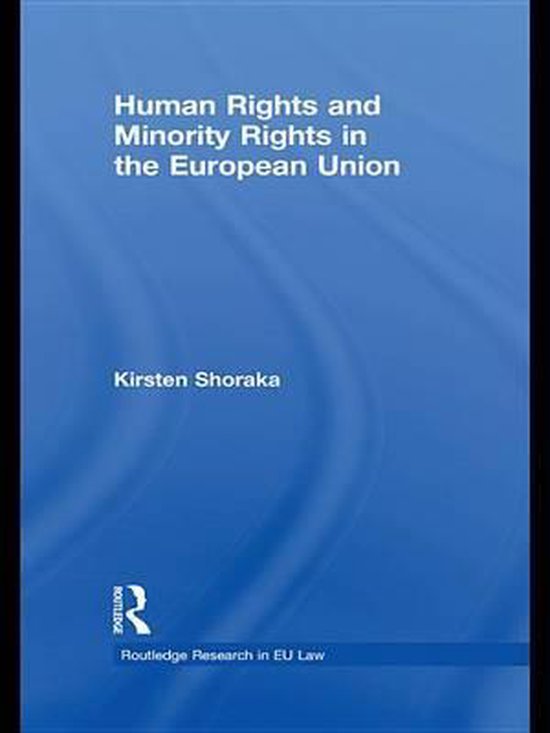 Routledge Research in EU Law - Human Rights and Minority Rig ... - cover