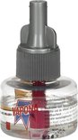Plastic navulflacon met Vapona logo, voor een muggenstekker.