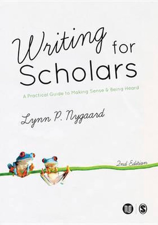 Writing for Scholars - cover