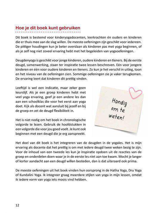 Deugdenyoga voor kinderen