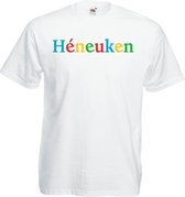 Mijncadeautje T-shirt - H�neuken (Full Colour) - Unisex Wit (maat 3XL)