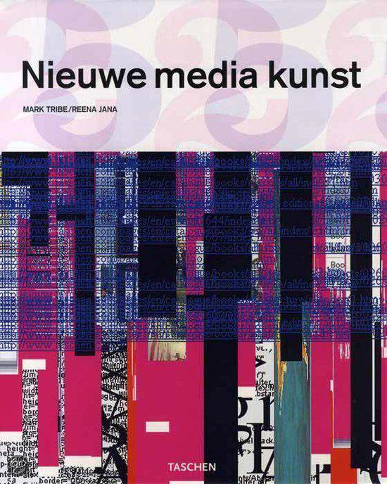 Cover van het boek 'Nieuwe media kunst T25' van Mart Tribe