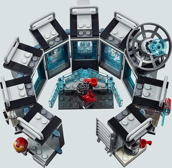 LEGO Marvel Avengers Marvel Super Heroes 76125 La salle des armures d'Iron Man