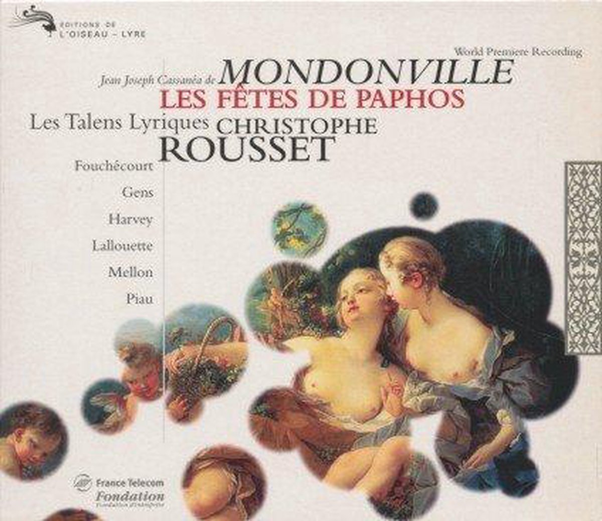 Jean Joseph Cassanéa de Mondonville: Les Fêtes De Paphos