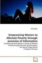 Empowering Women to Alleviate Poverty through provision of Information