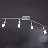 WOFI LED spotlight ALVIS 4lmp E14 3W verwisselbaar 260lm
