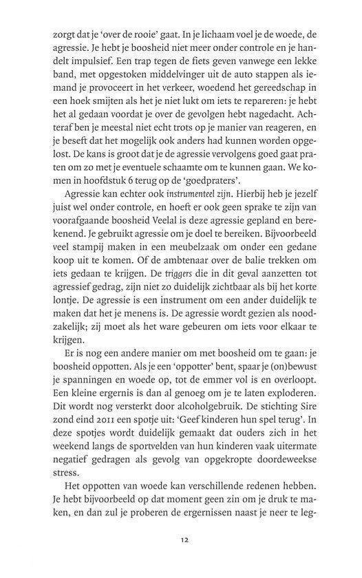 Zorgen voor jezelf - Over de rooie